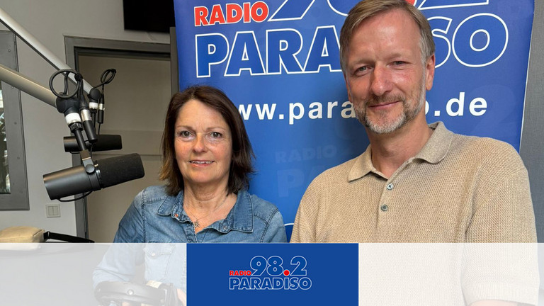 Elmar Stapelfeldt im Radio Paradiso-Studio - Immanuel Ayurveda Zentrum